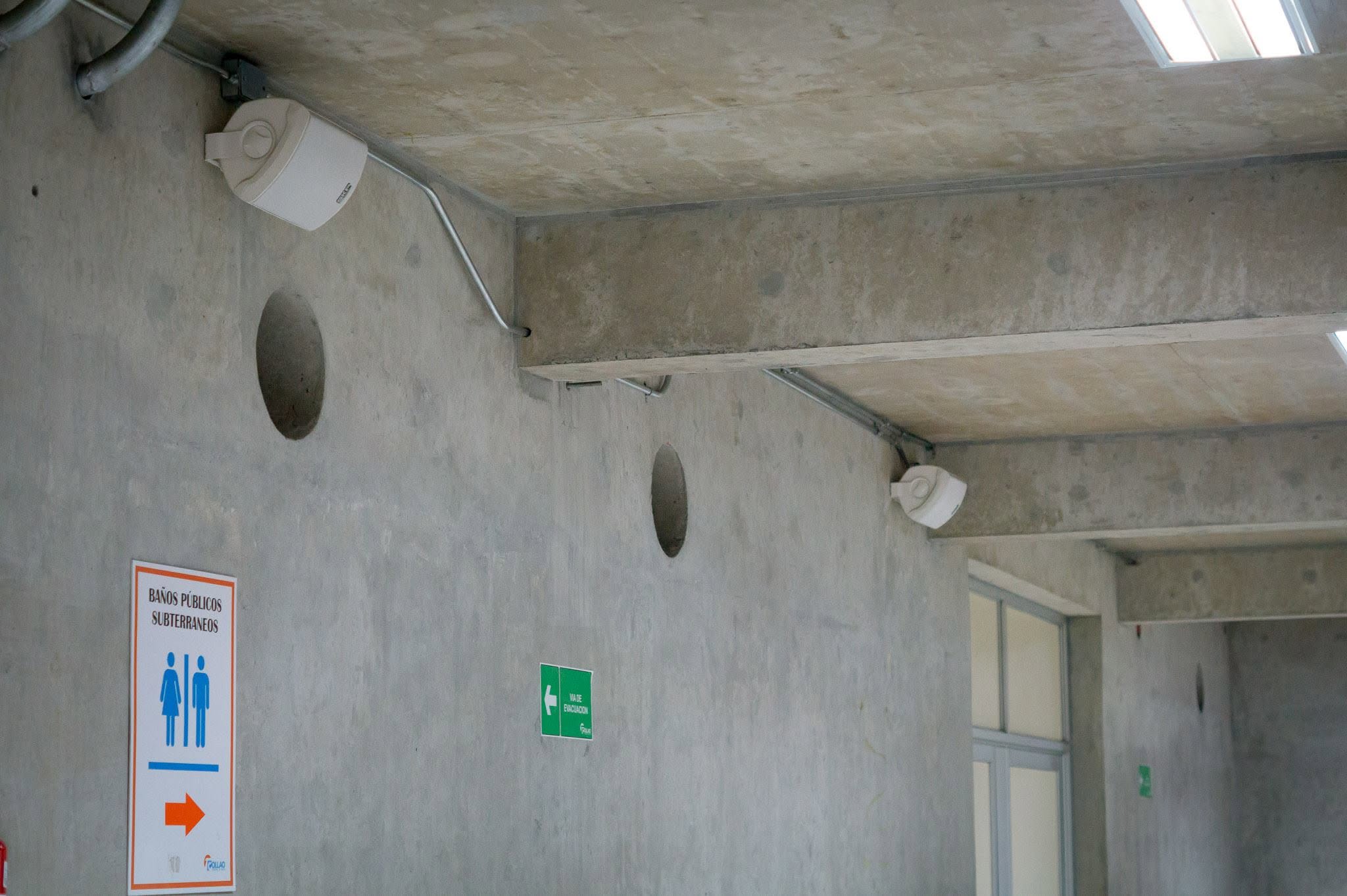 Sistema de audio distribuido instalado por AUDIOCOM en el Terminal de Buses Collao, Concepción